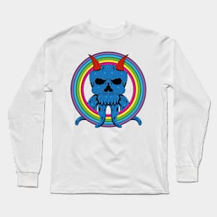 grim reaper octopus colorforms Long Sleeve T-Shirt